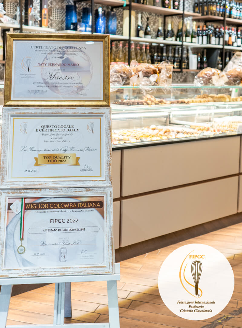 Certificato e premio La Buongustaia
